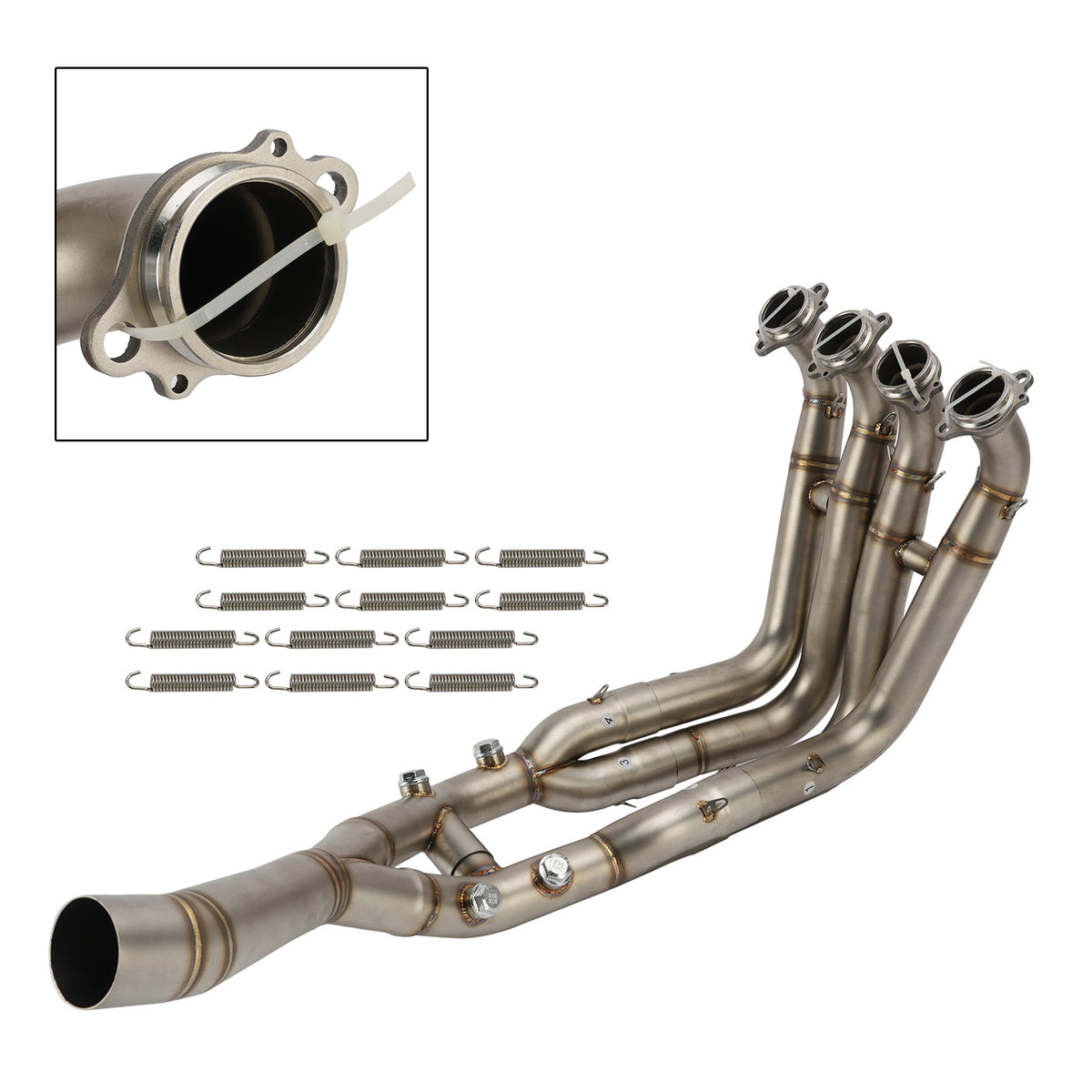 Tuyau De Liaison De Collecteur Avant Pour BMW S1000RR 2019-2026 S1000R 2021-2026