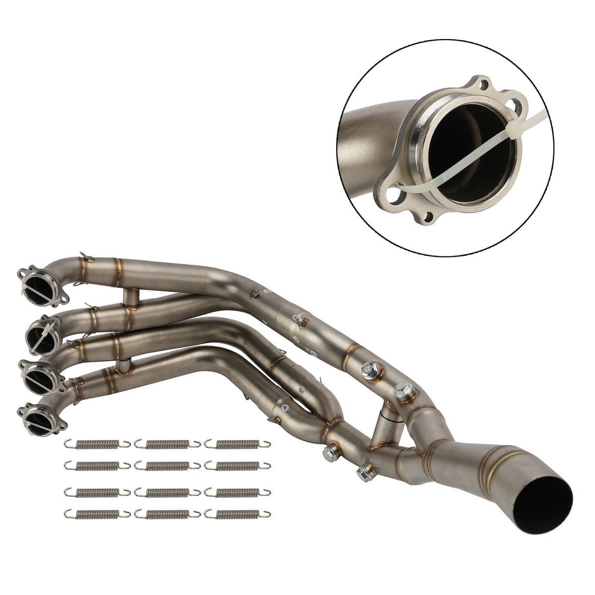 Tuyau De Liaison De Collecteur Avant Pour BMW S1000RR 2019-2026 S1000R 2021-2026