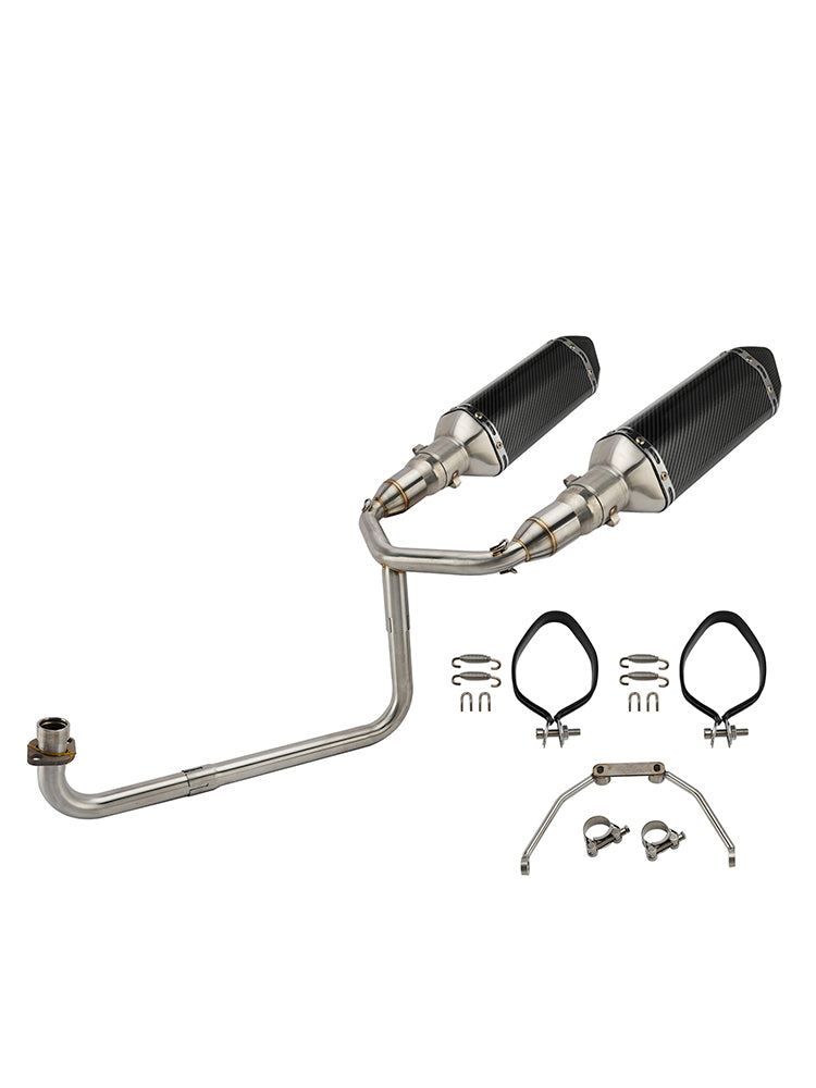 Kit Tuyaux Système D'Échappement Complet Pour Honda Grom Msx 126 2013-2026