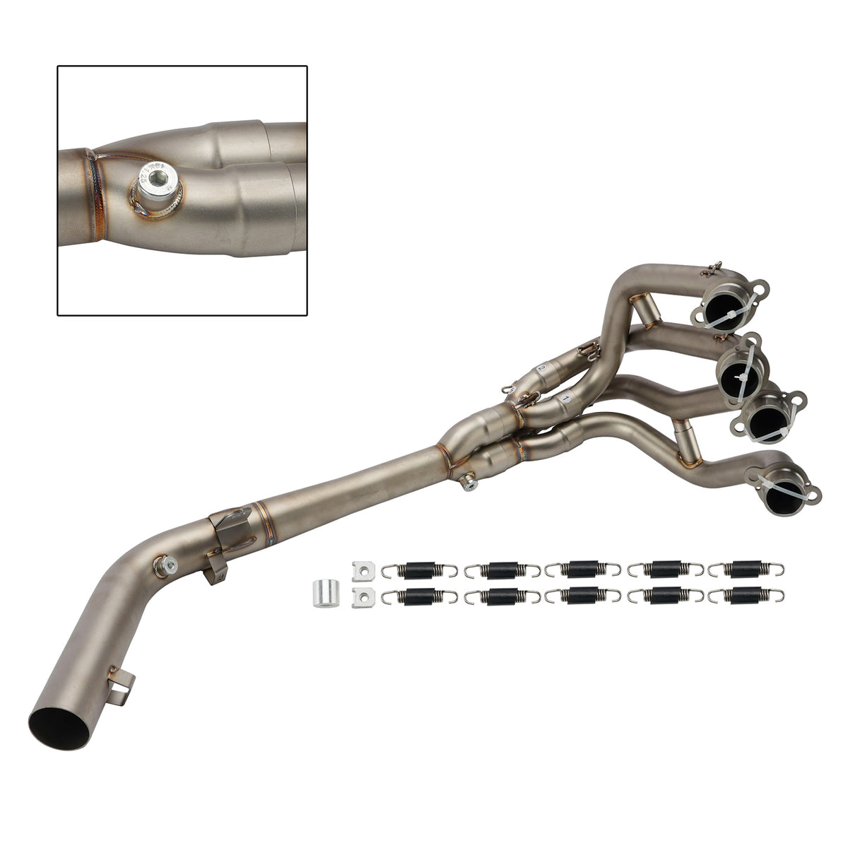 Kompletter Auspuffrohrsatz für Kawasaki ZX4R ZX4RR 2023-2026 2025