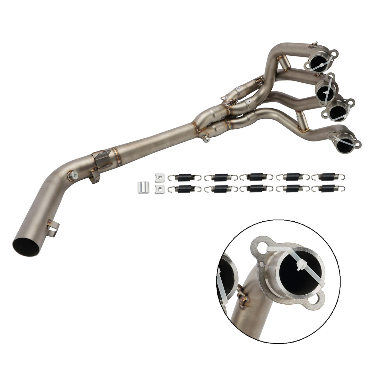 Kompletter Auspuffrohrsatz für Kawasaki ZX4R ZX4RR 2023-2026 2025
