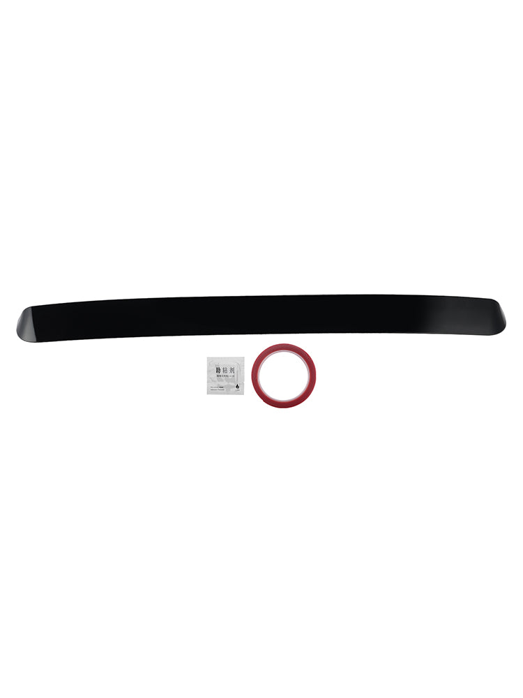 Aileron spoiler de fenêtre de toit noir brillant Pour Kia Forte K3 Sedan 2019‑24