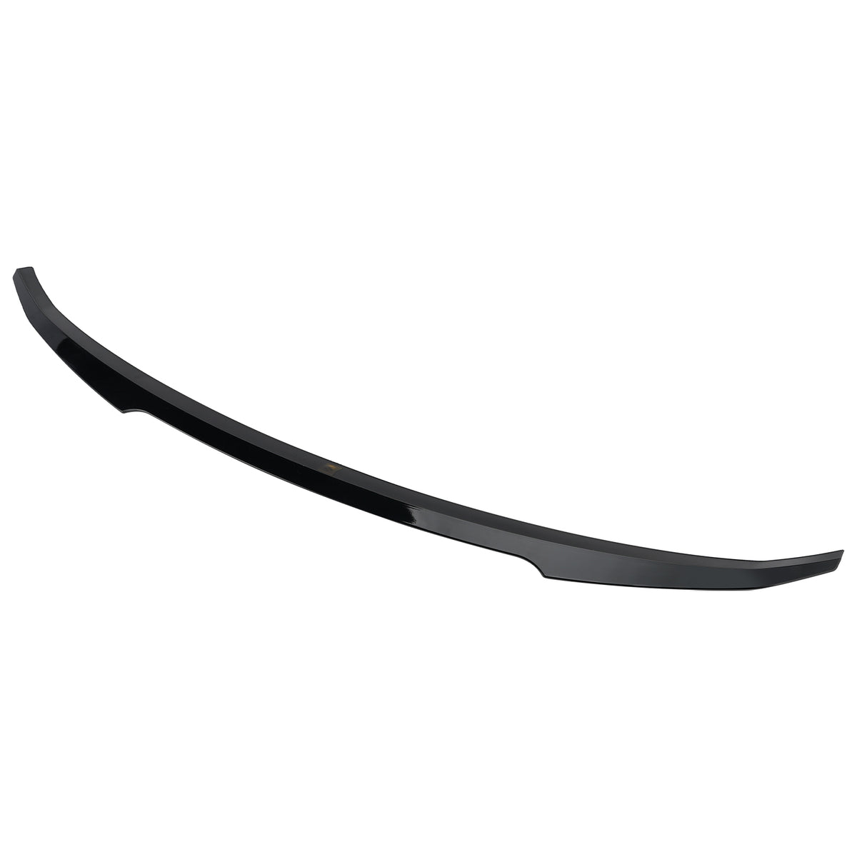 Spoiler arrière noir brillant style V highkick Pour VOLVO S60 Sedan 2019‑2022