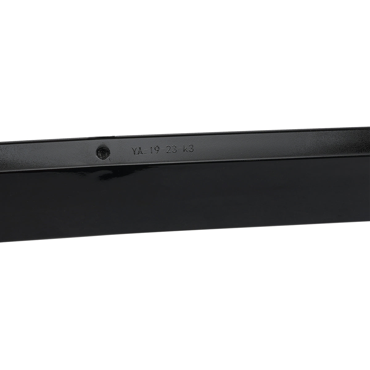 Aileron spoiler de fenêtre de toit noir brillant Pour Kia Forte K3 Sedan 2019‑24
