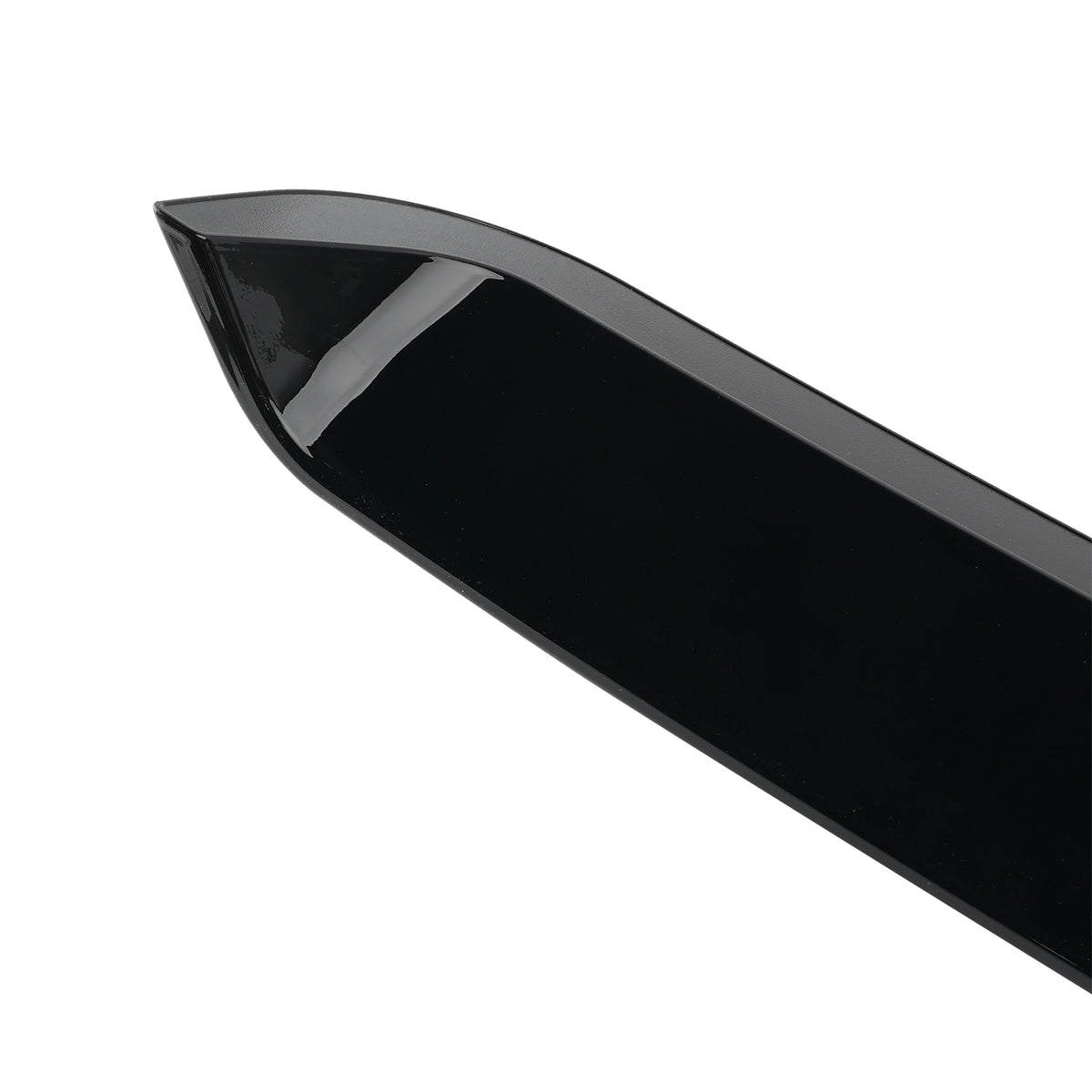 Aileron spoiler de fenêtre de toit noir brillant Pour Kia Forte K3 Sedan 2019‑24