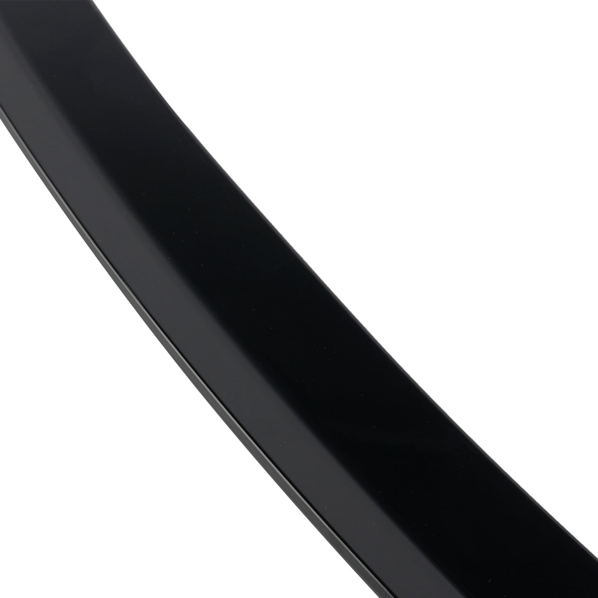 Spoiler arrière noir brillant style V highkick Pour VOLVO S60 Sedan 2019‑2022