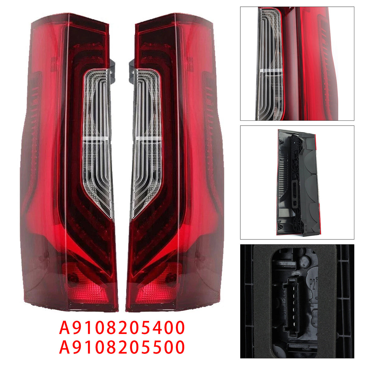 Luz trasera LED izquierda + derecha para Mercedes-Benz Sprinter 1500 2500 2019-2021