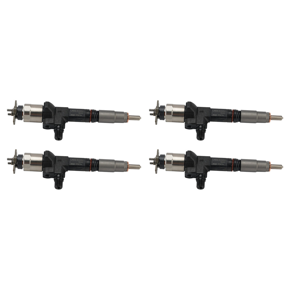 4X Injecteur De Carburant 095000-9690 1J500-53051 Pour Kubota V3800 V3800T Moteur