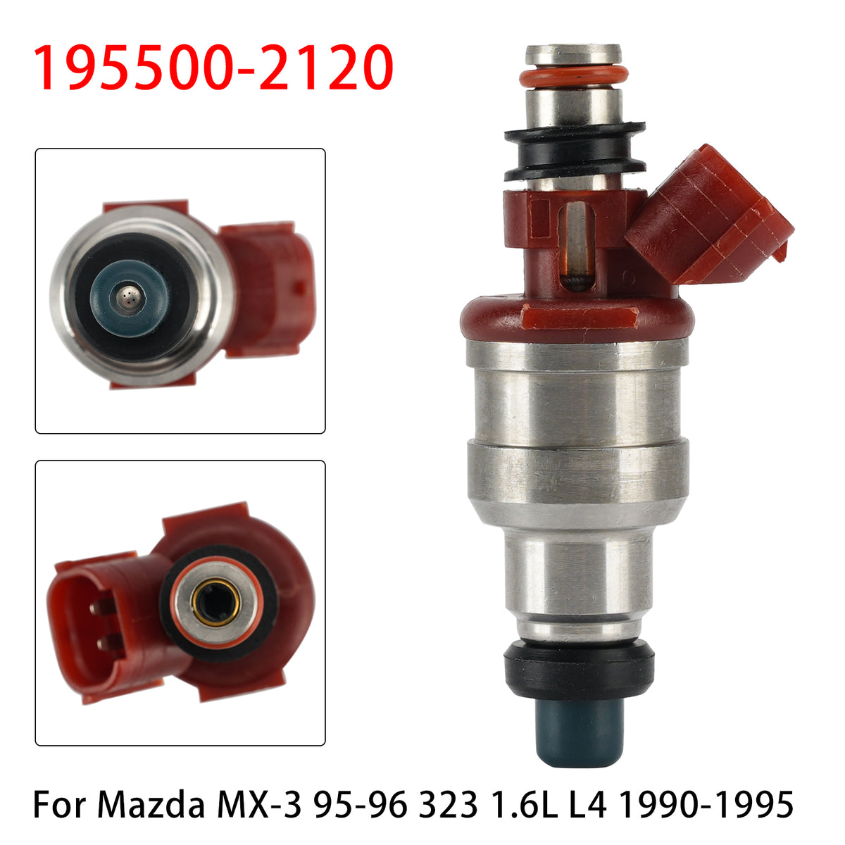 1X Injecteur Carburant Pour Mazda MX-3 95-96 323 1.6L L4 1990-1995 195500-2120