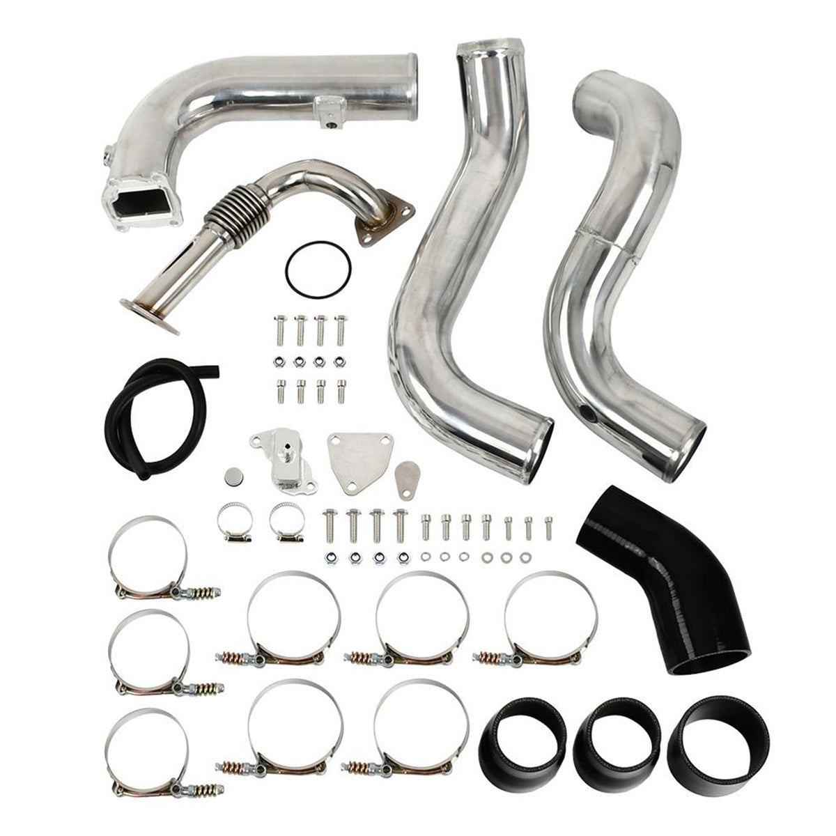 Diesel-AGR-Löschsatz und Ladeluftkühler-Hot-Side-UP-Rohr für Nissan Titan 5.0L 16-19