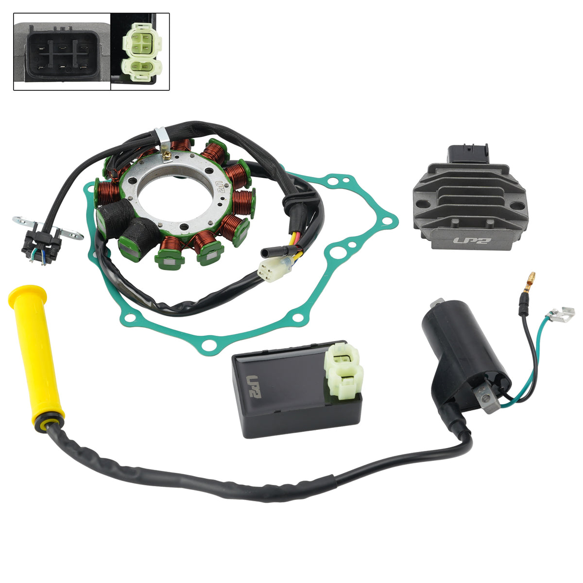 Zündspulen-Stator-Reglerkasten für Honda TRX400X TRX400EX 2005–2014