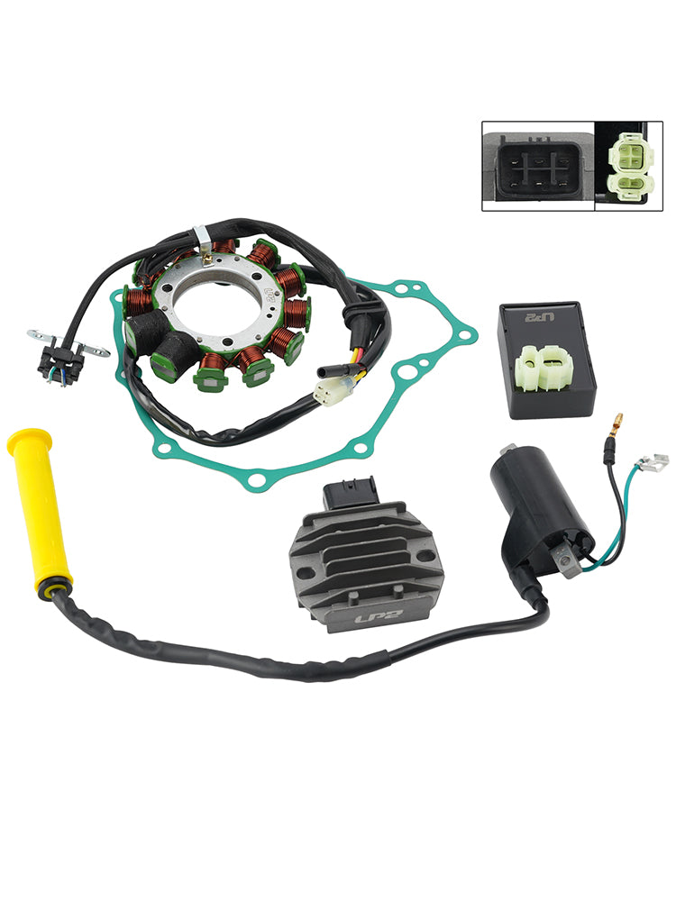 Zündspulen-Stator-Reglerkasten für Honda TRX400X TRX400EX 2005–2014