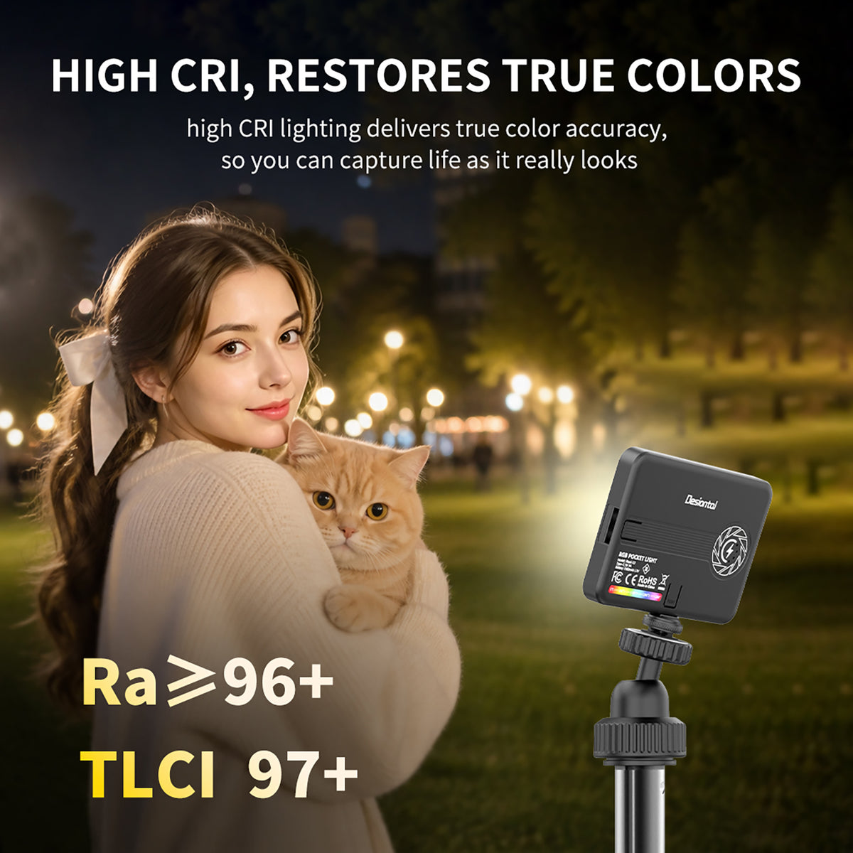 iReal-X3 RGB LED-videovalon täytevalo RGB muotokuvataskulamppu