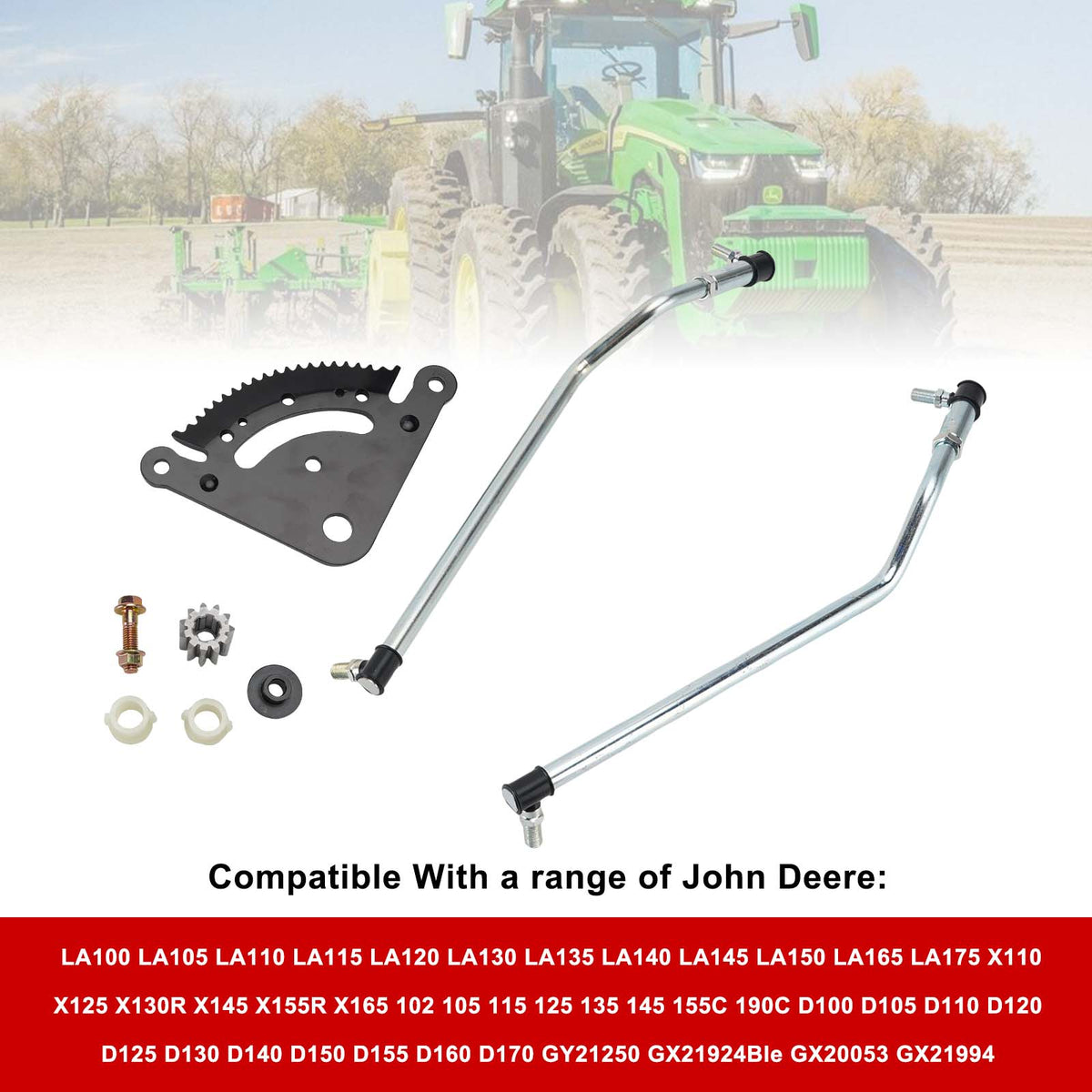 Kit de biellettes de direction pour tracteurs John Deere D100