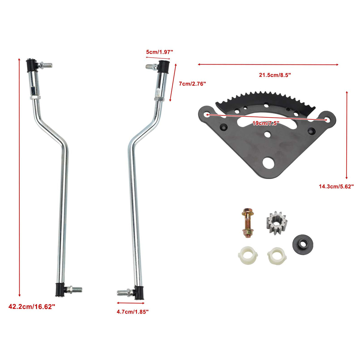 Kit de biellettes de direction pour tracteurs John Deere D100