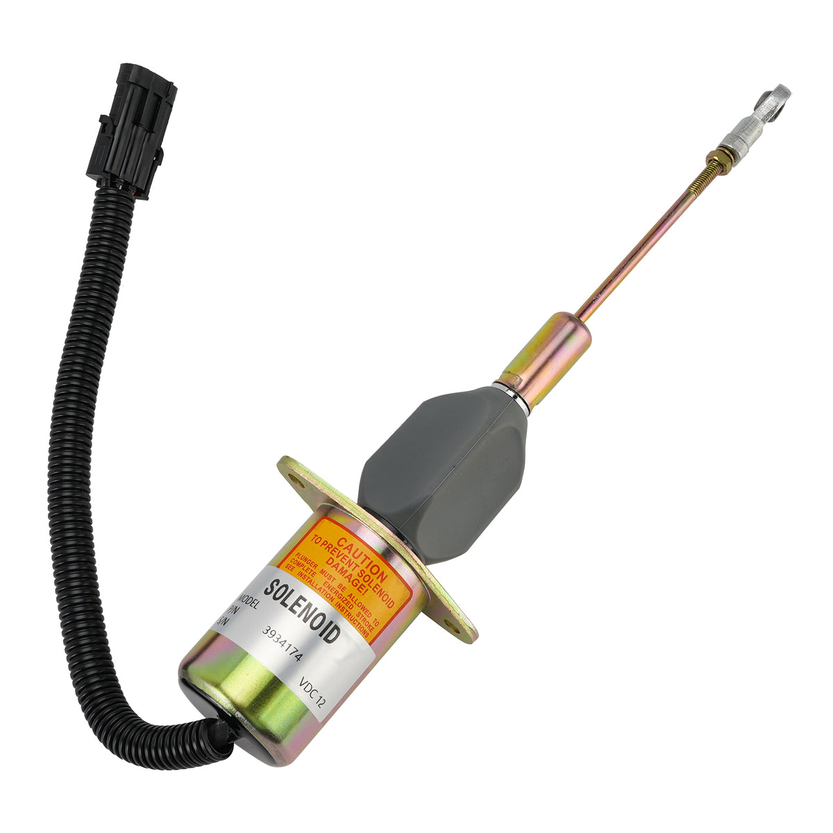 3934174 SA-4697-12 RE53559 Solenoide de cierre de combustible para Cummins 5,9 L 12 V