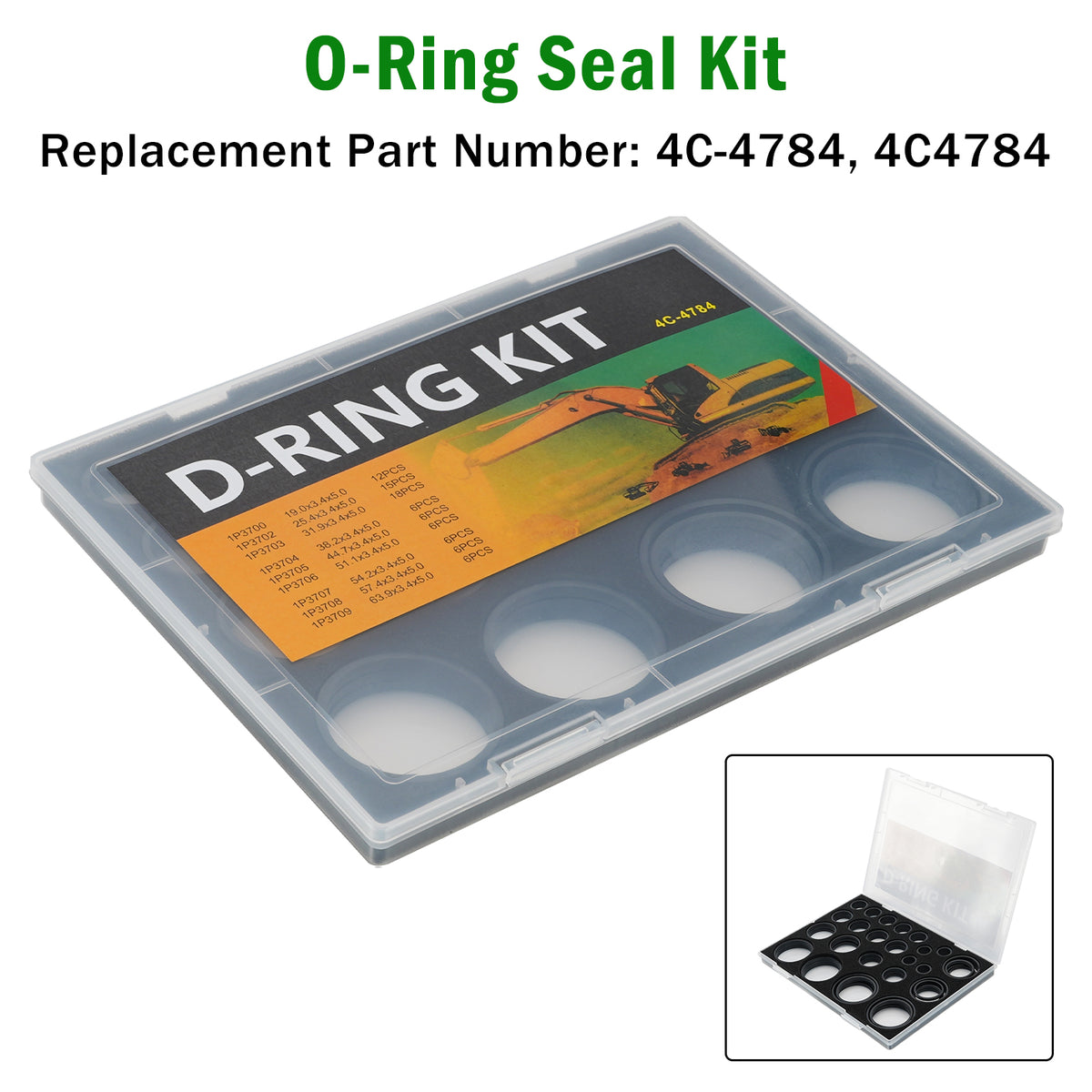 Kit De Joints Toriques 4C4784 4C-4784 Pour Caterpillar Pièces De Pelle