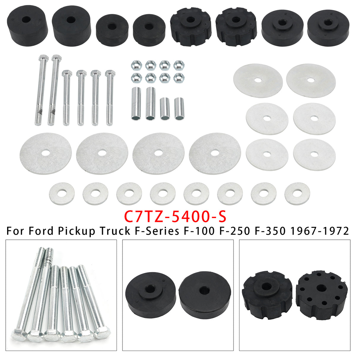 36PCS Kit de Camion Pickup Pour Ford F100 F250 F350 1967-1972