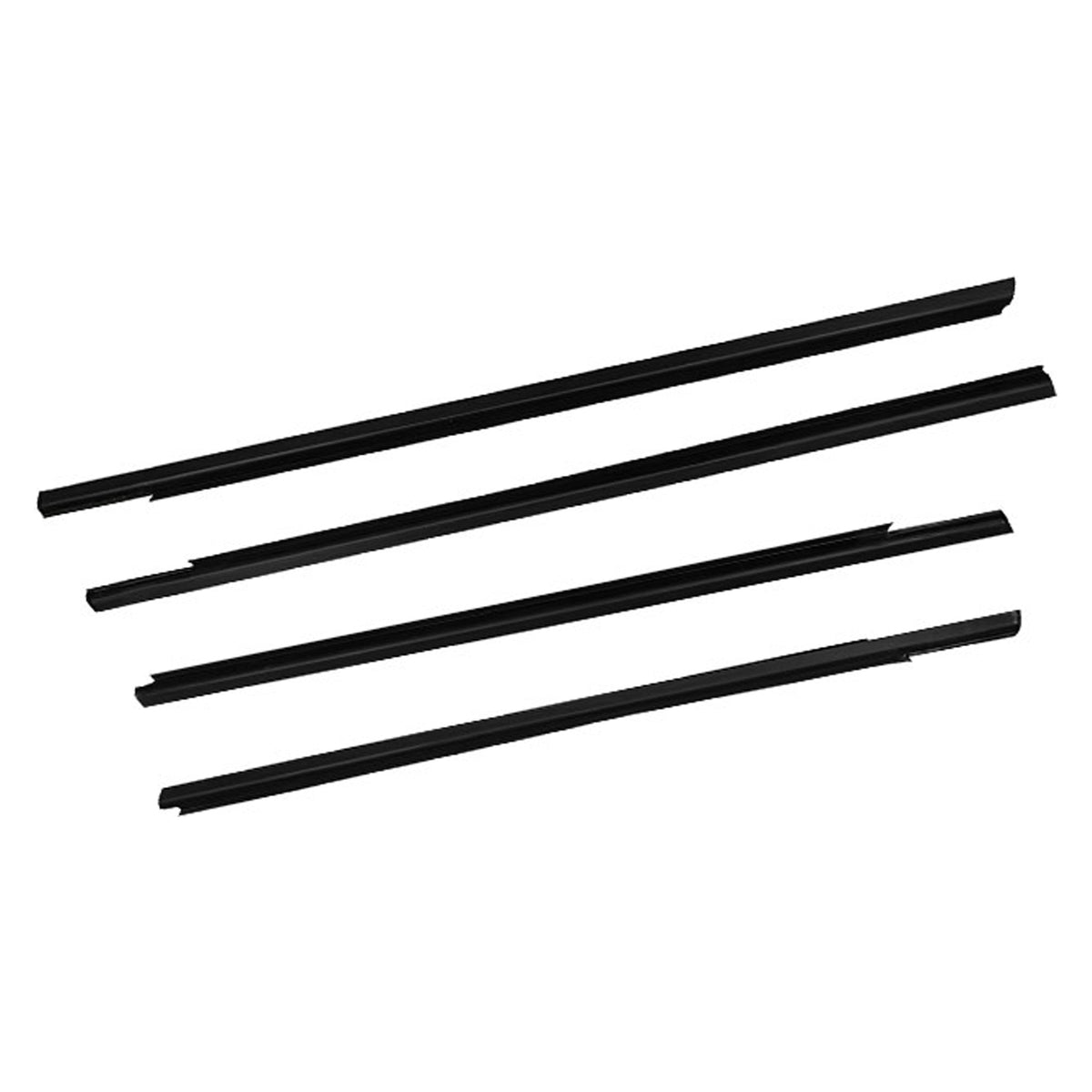 4PCS Joint de vitre de fenêtre Pour Peugeot 301 9802280780 Noir