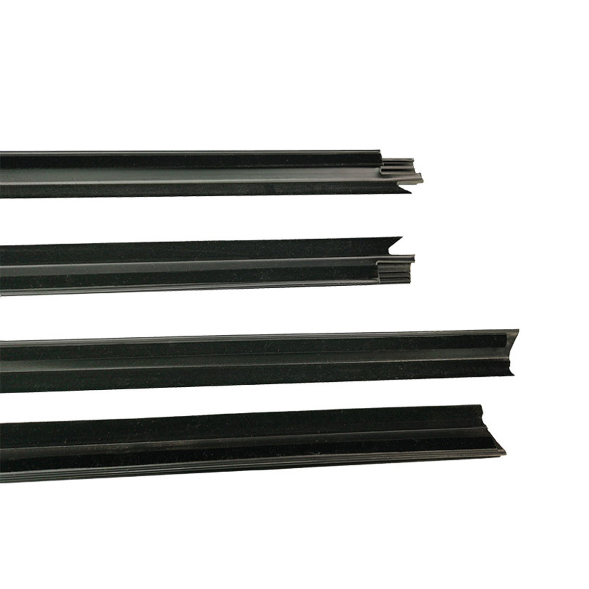 4PCS Joint de vitre de fenêtre Pour Peugeot 301 9802280780 Noir