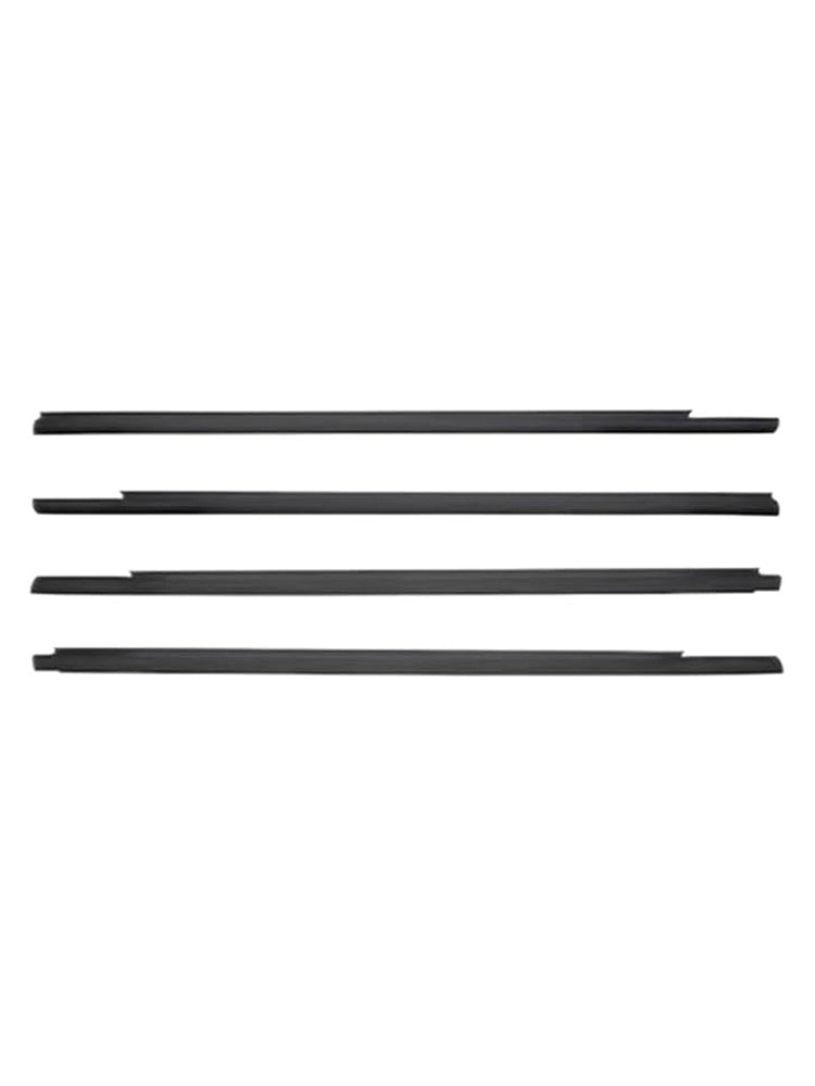 4PCS Joint de vitre de fenêtre Pour Peugeot 301 9802280780 Noir