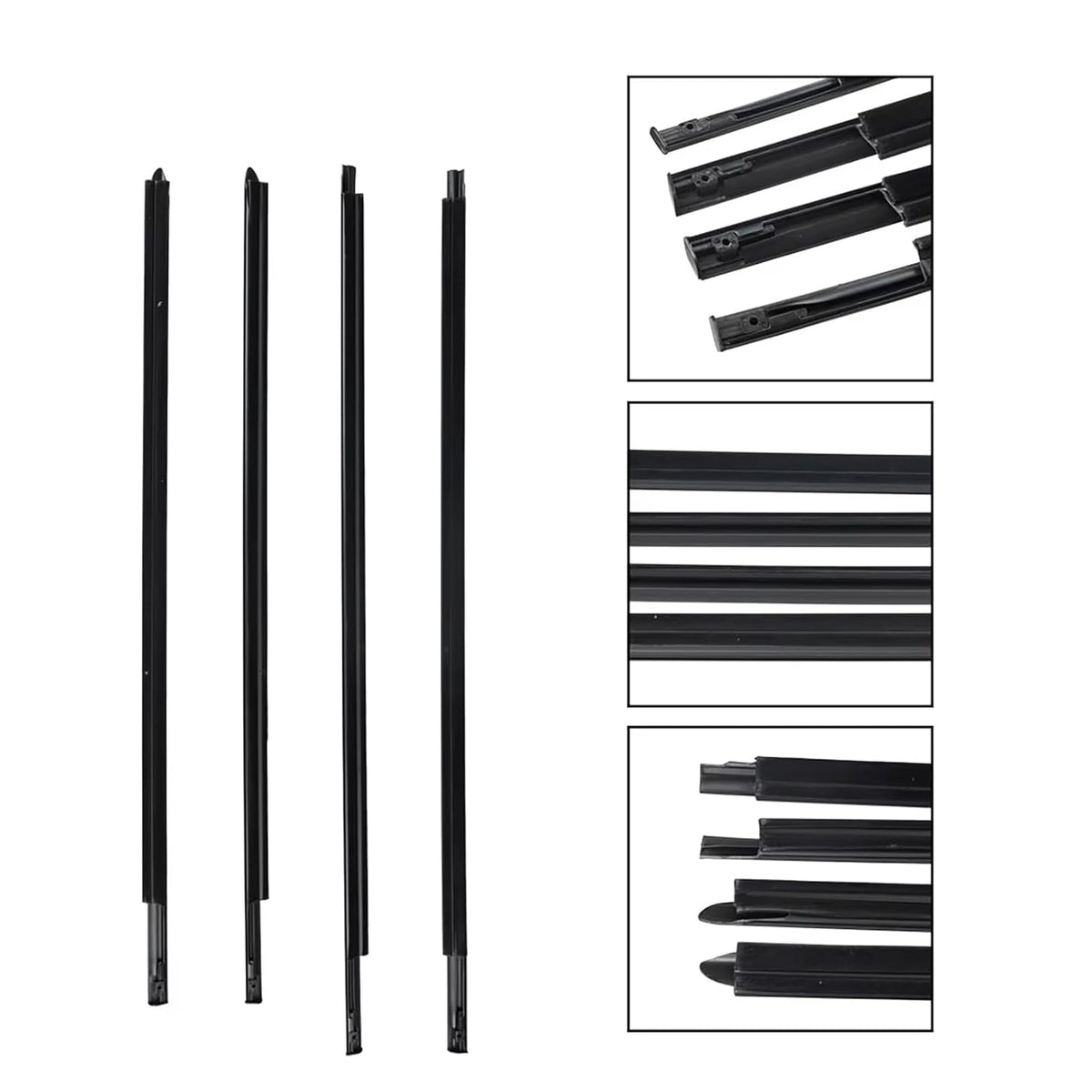 4PCS Türform-Dichtungsstreifen 61280-SC010 für Subaru Forester