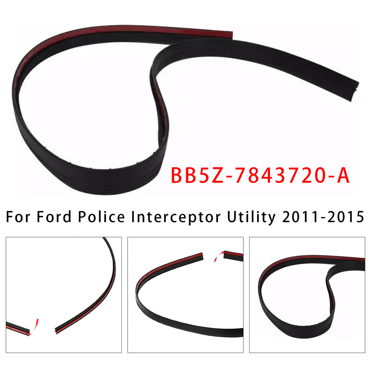 Joint de spoiler de hayon BB5Z-7843720-A Pour Ford Explorer 2011-2015