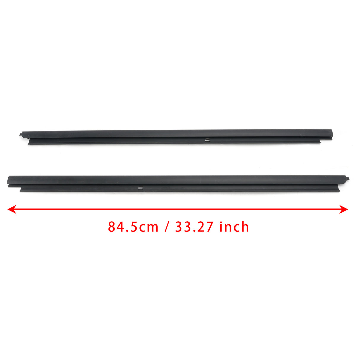 2 juntas de sellado para hoja de ventana exterior delantera para Chevy Silverado GMC