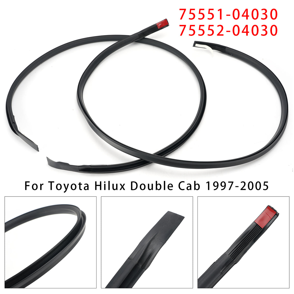 Dachrinnenform 75551-04030 75552-04030 Für Toyota Hilux 1997-2005