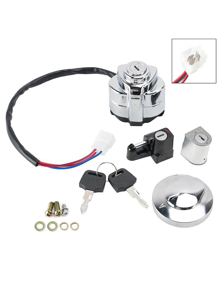 KIT DE BLOQUEO DE TAPA Juego de llaves para Honda VF 750 C Magna RC43 1993-2003