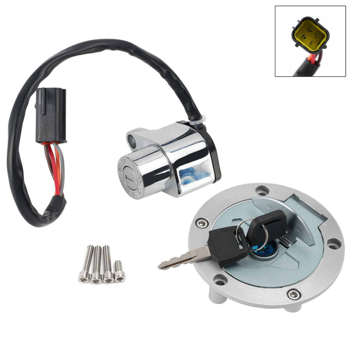 Zestaw kluczy 4-przewodowych CAP LOCK KIT do Victory Kingpin Hammer Vegas 03-05