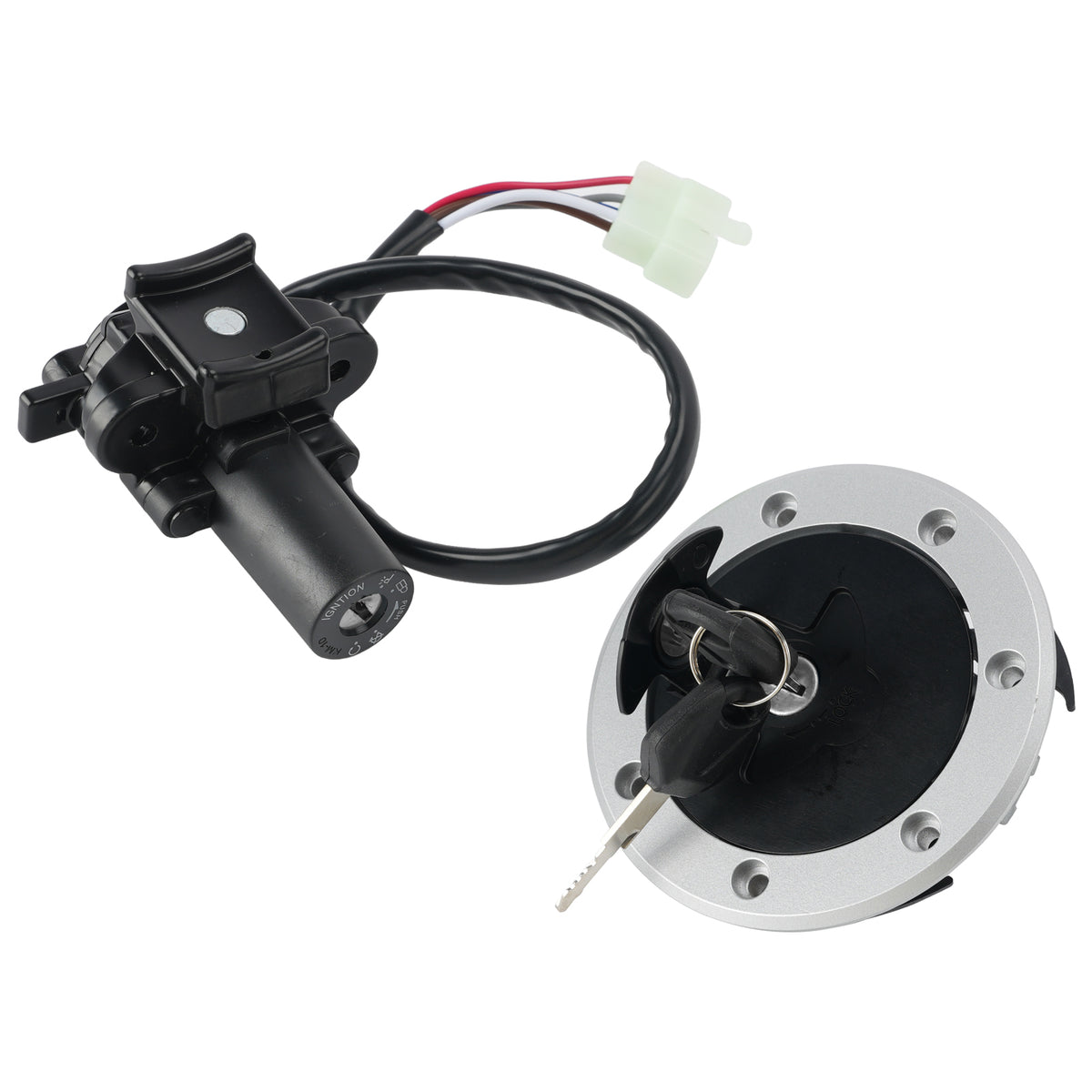 KIT DE BLOQUEO DE ENCHUFE de 5 cables para Kawasaki Ninja ZX-7R 7RR ZX-9R ZX-6R 95-1999