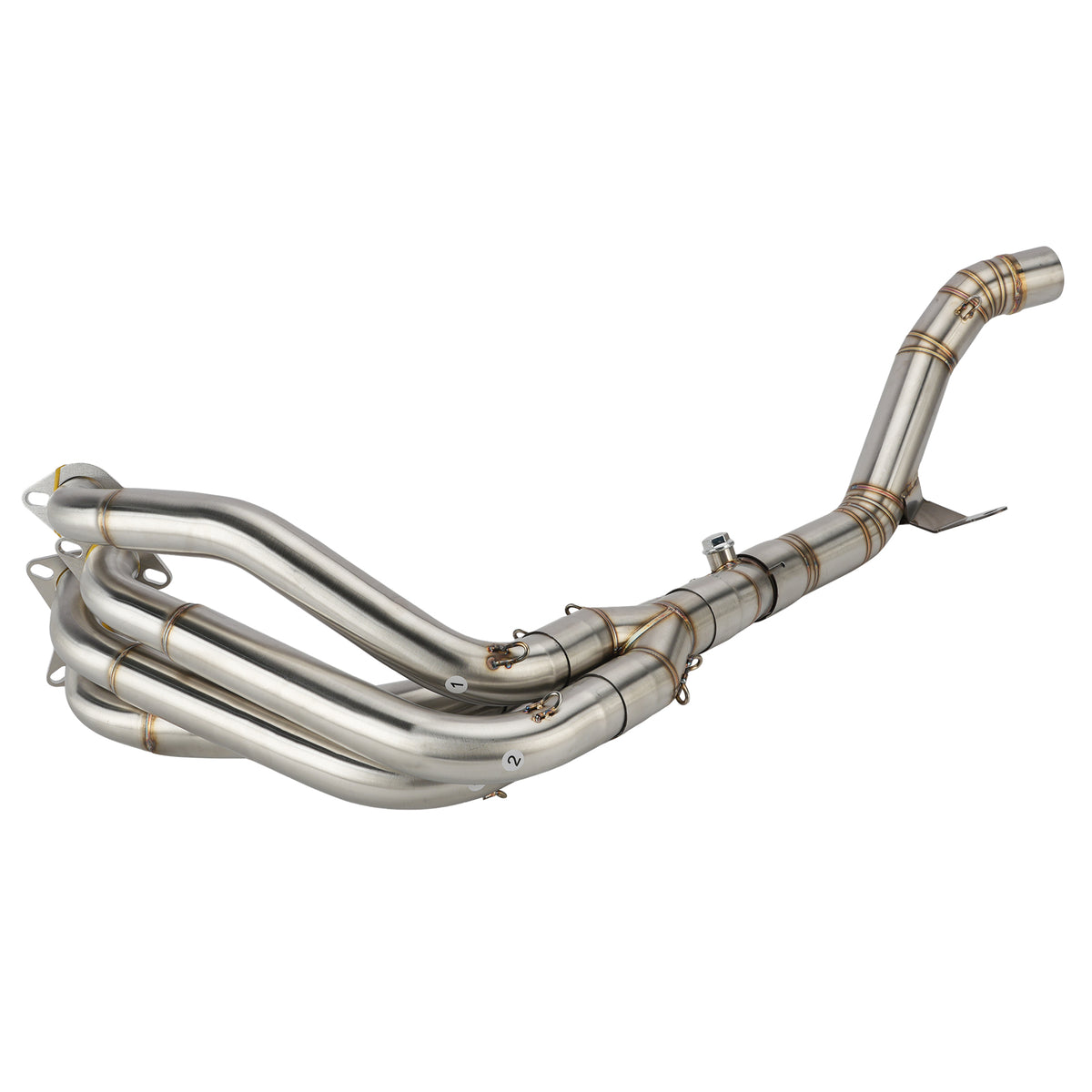 Volledige uitlaatsysteempijpset voor Kawasaki Z900 2017-2025