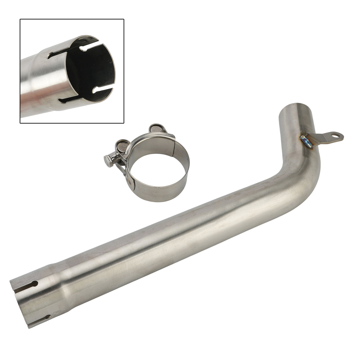Volledige uitlaatsysteempijpset voor Yamaha Fz-6 Fz6S Fazer 2004-2011