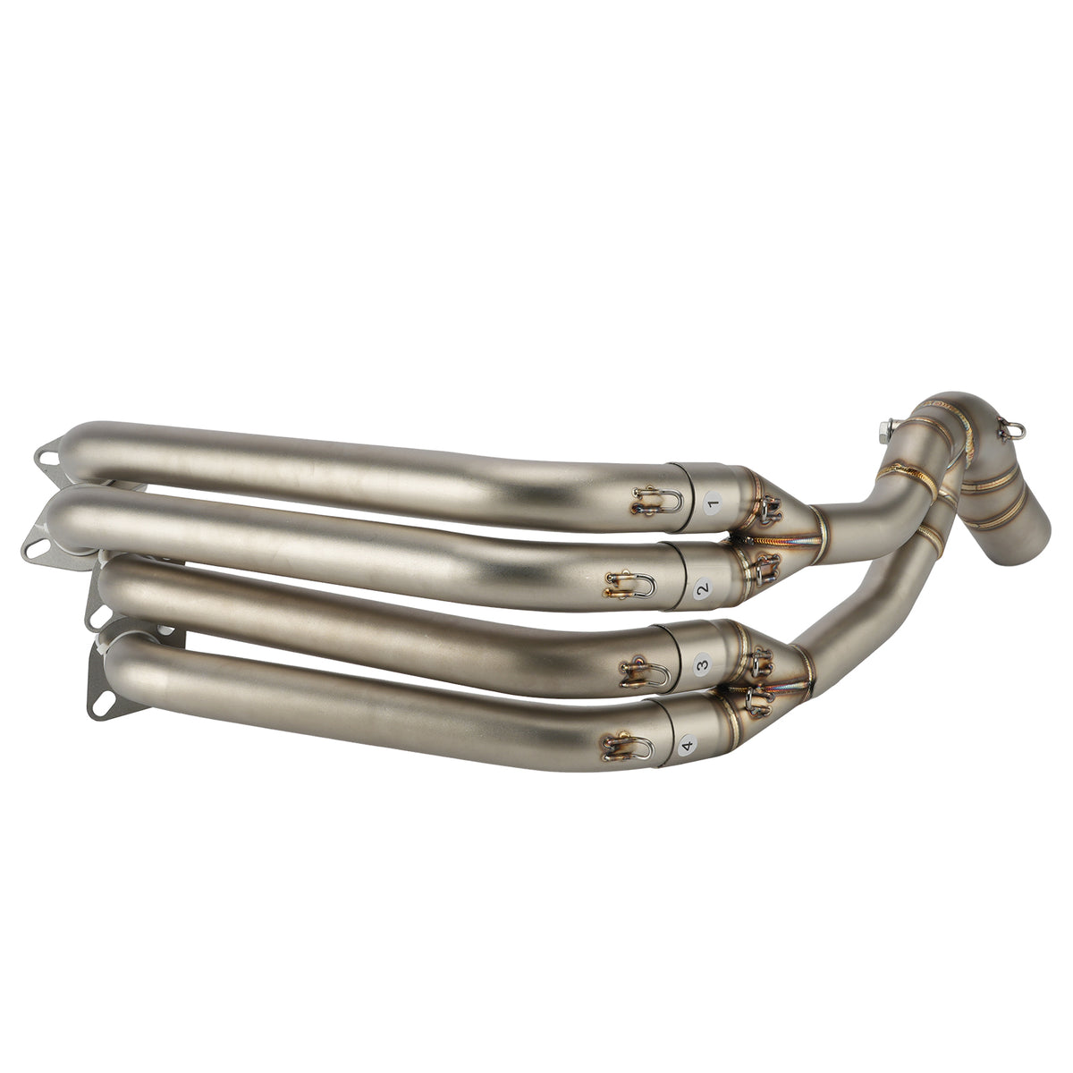 Volledige uitlaatsysteempijpset voor Honda Cbr650R Cbr650F 2014-2024