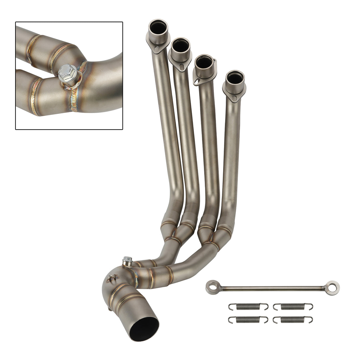 Volledige uitlaatsysteempijpset voor Honda Cbr650R Cbr650F 2014-2024