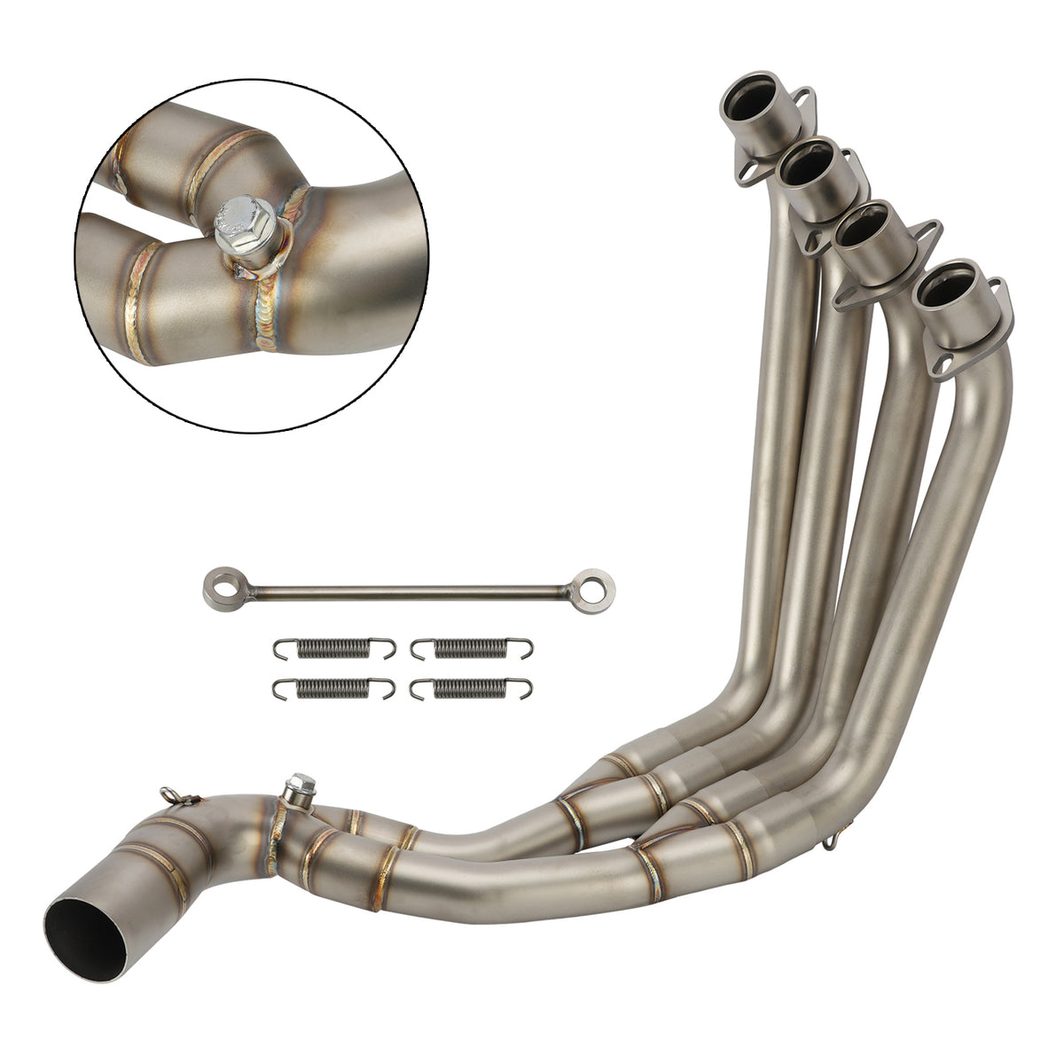 Volledige uitlaatsysteempijpset voor Honda Cbr650R Cbr650F 2014-2024