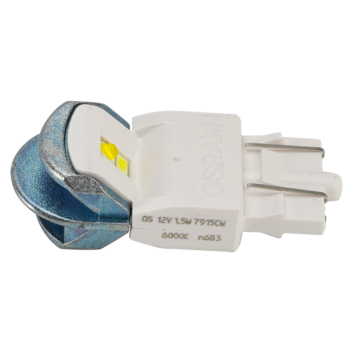 Ampoule LED Clignotant T20 W21/5W 12V 3/1.5W 6000K Pour OSRAM YS7915CW