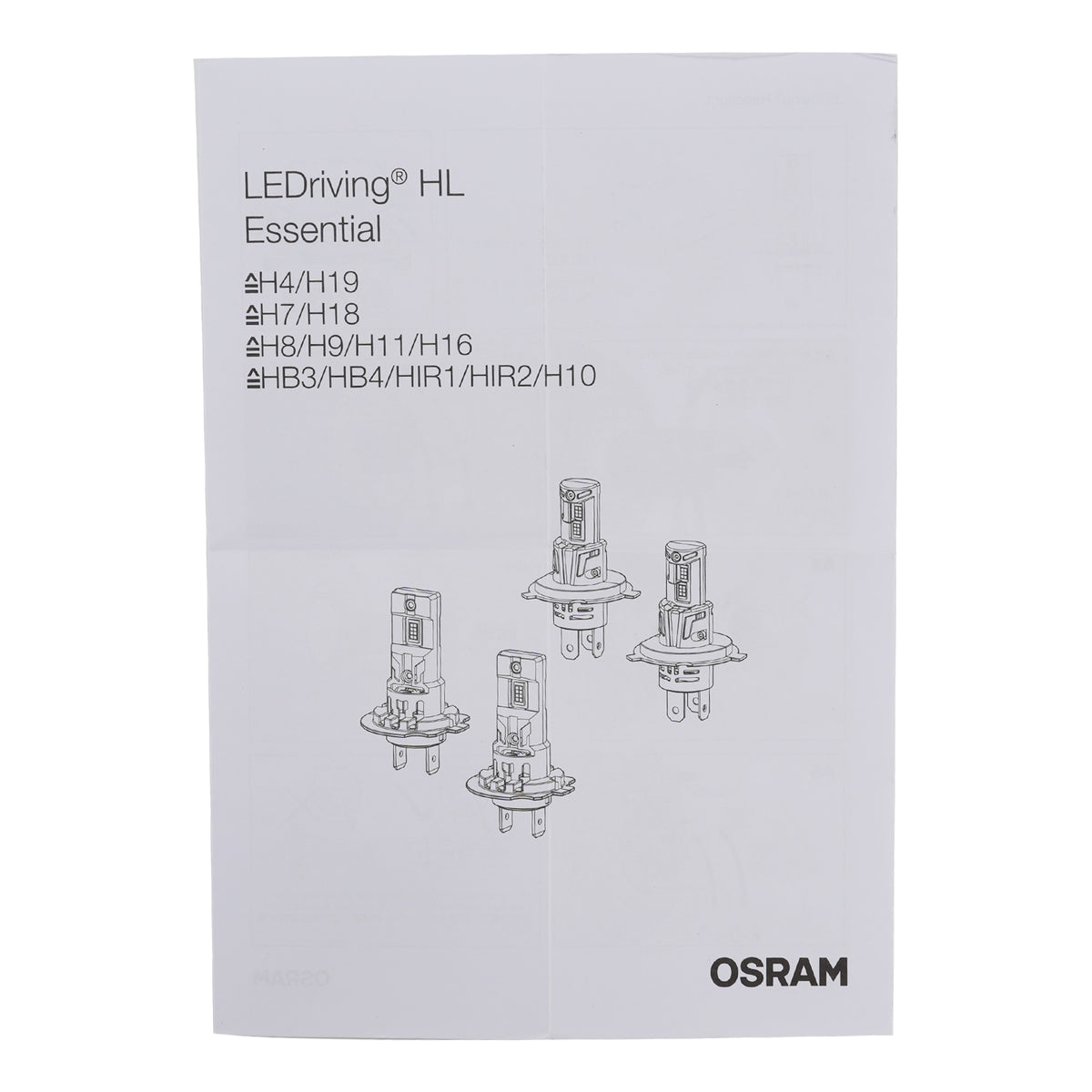Ampoule LED Phare Auto Intégrée H7/H18 12V 35W 6000K Pour OSRAM YSR5210CW