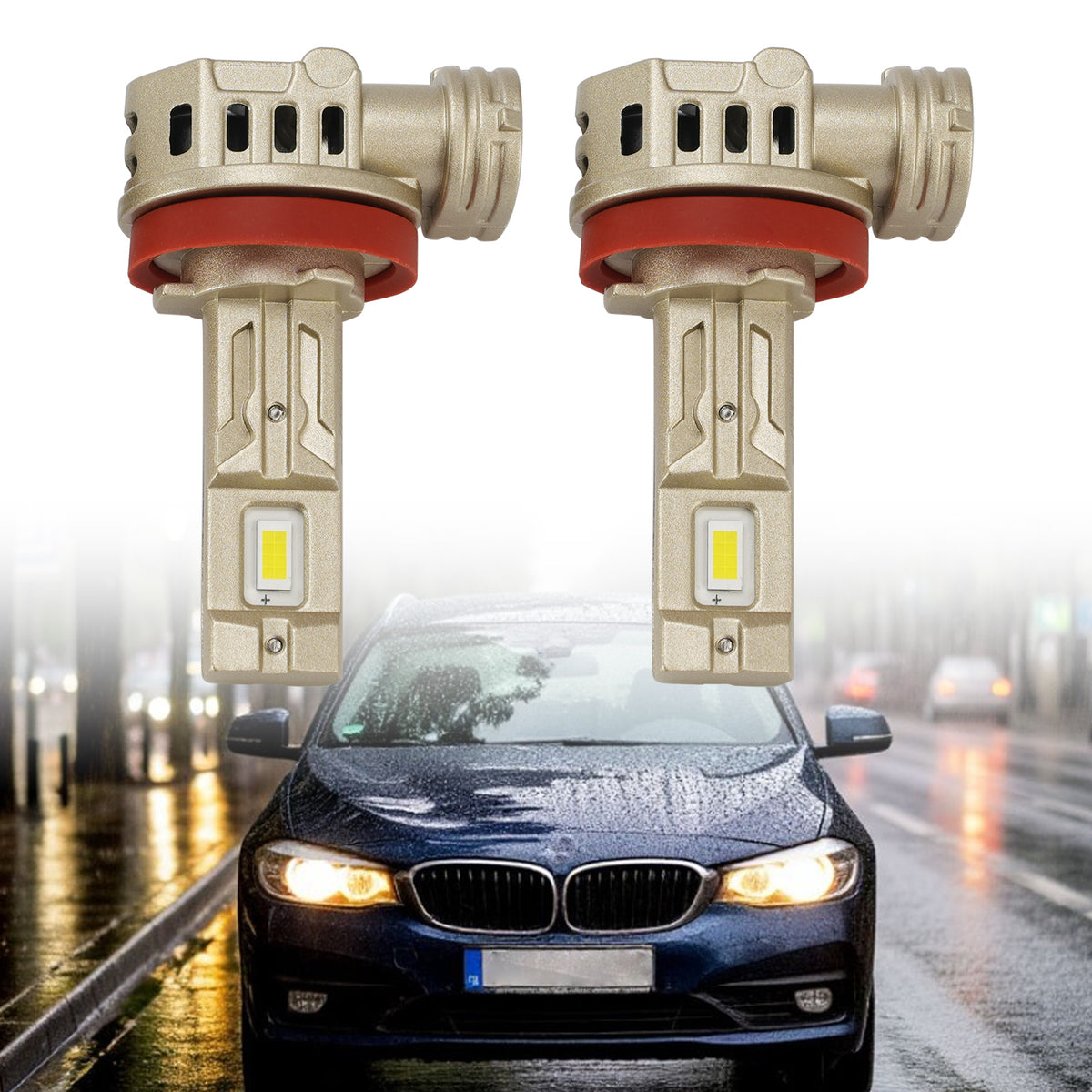 LED-Autoscheinwerferlampe H8/H11/H9/H16 12V 35W 6000K für OSRAM YSR6211CW