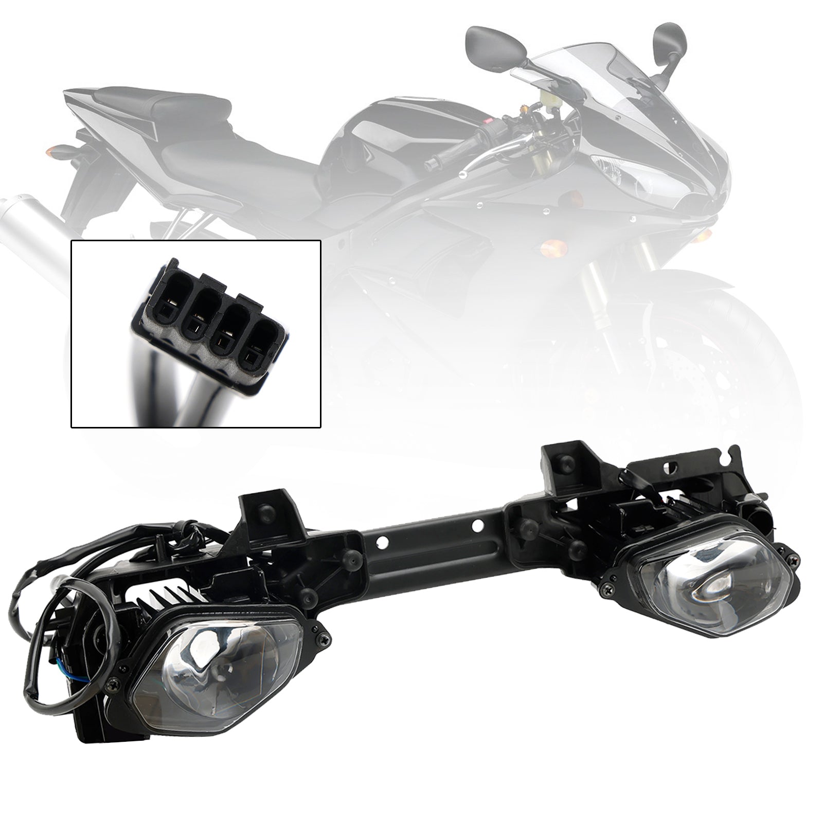 Sprednja LED zaščitna mreža za Yamaha YZF-R6 2017-2023