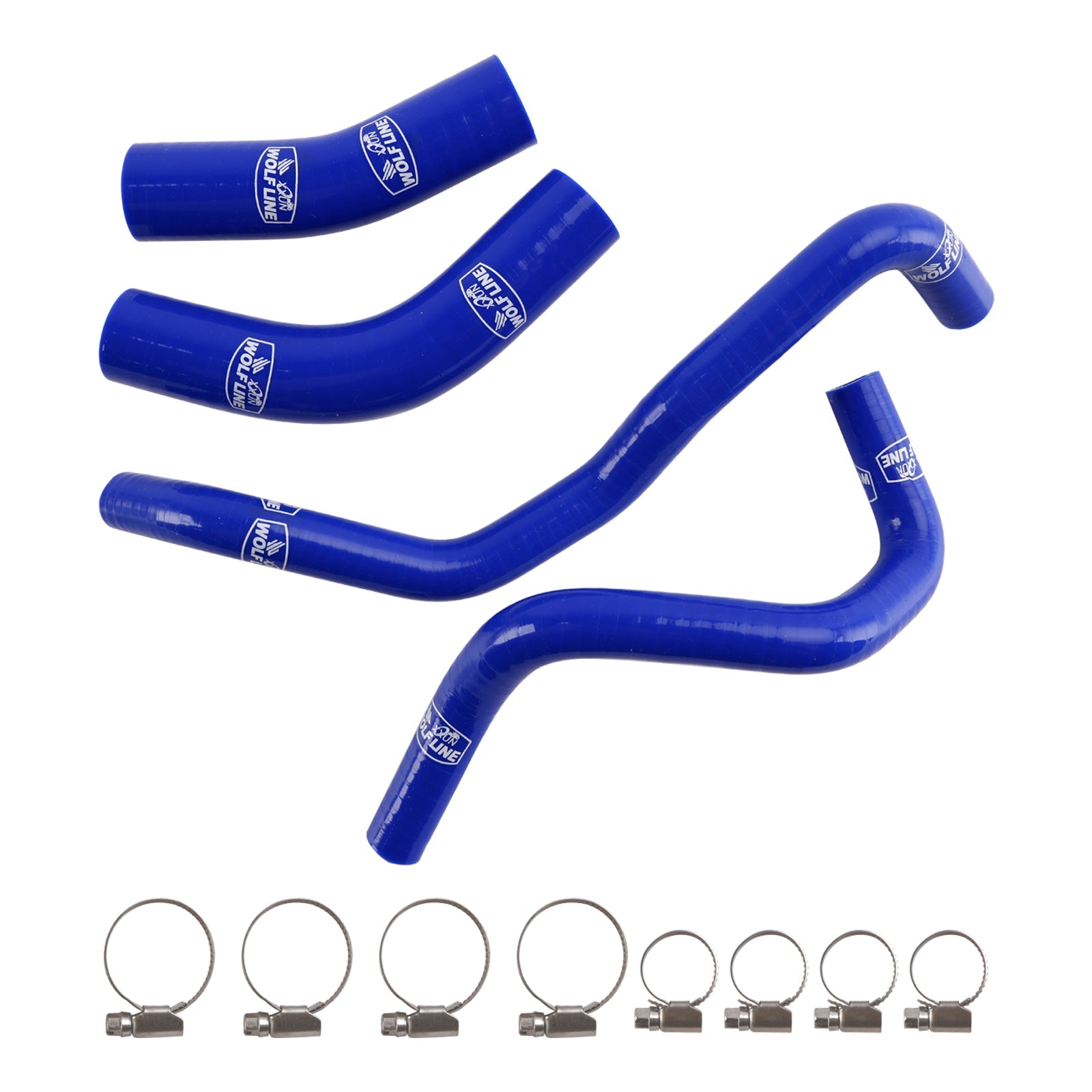Siliconen koelslangset voor radiator Yamaha Tenere 700 2019-2024