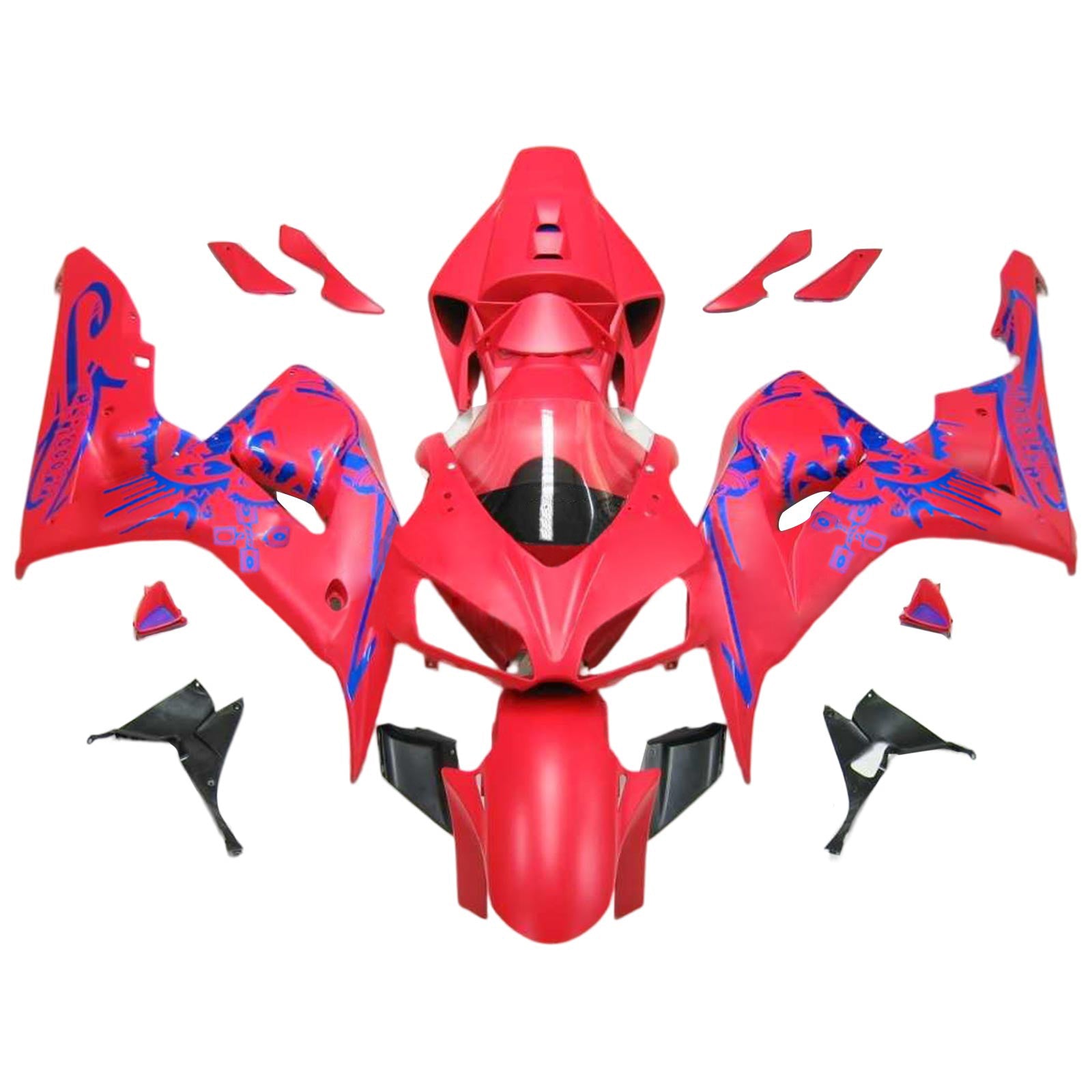 Kit de carénage injecté en plastique ABS pour Honda CBR1000RR 2006-2007