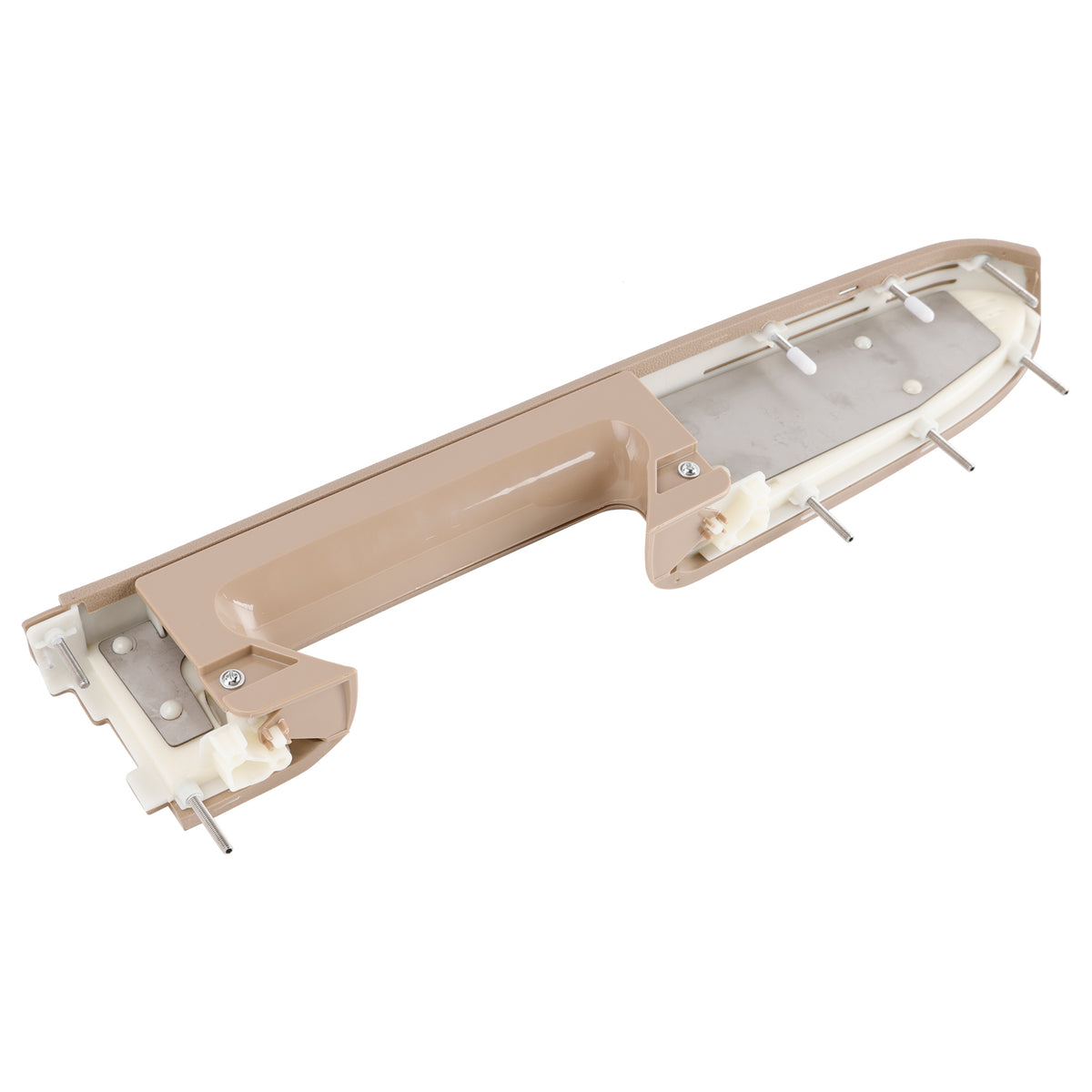 Reparatursatz für Armlehne vorne rechts, kompatibel mit Chevy Silverado 1500 2500HD 2010–2014, Farbe Beige