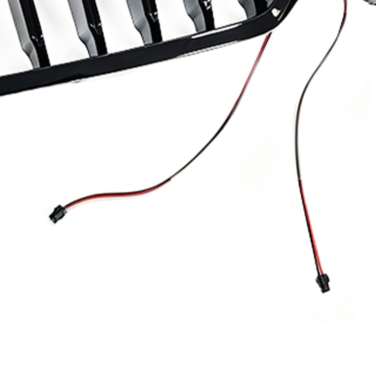 Front Kidney Grill Grille Pour BMW 5 Series G30 G38 2021-2024 W/LED