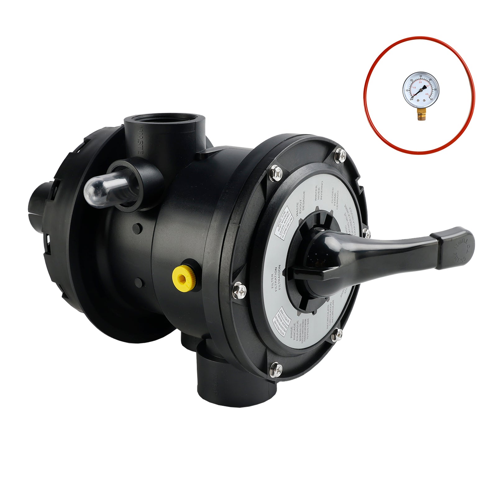 SP0714T Vari-Flo Commande 1-1/2" (1,5 pouces) FIP Montage Supérieur Vanne Multiport Pour Hayward