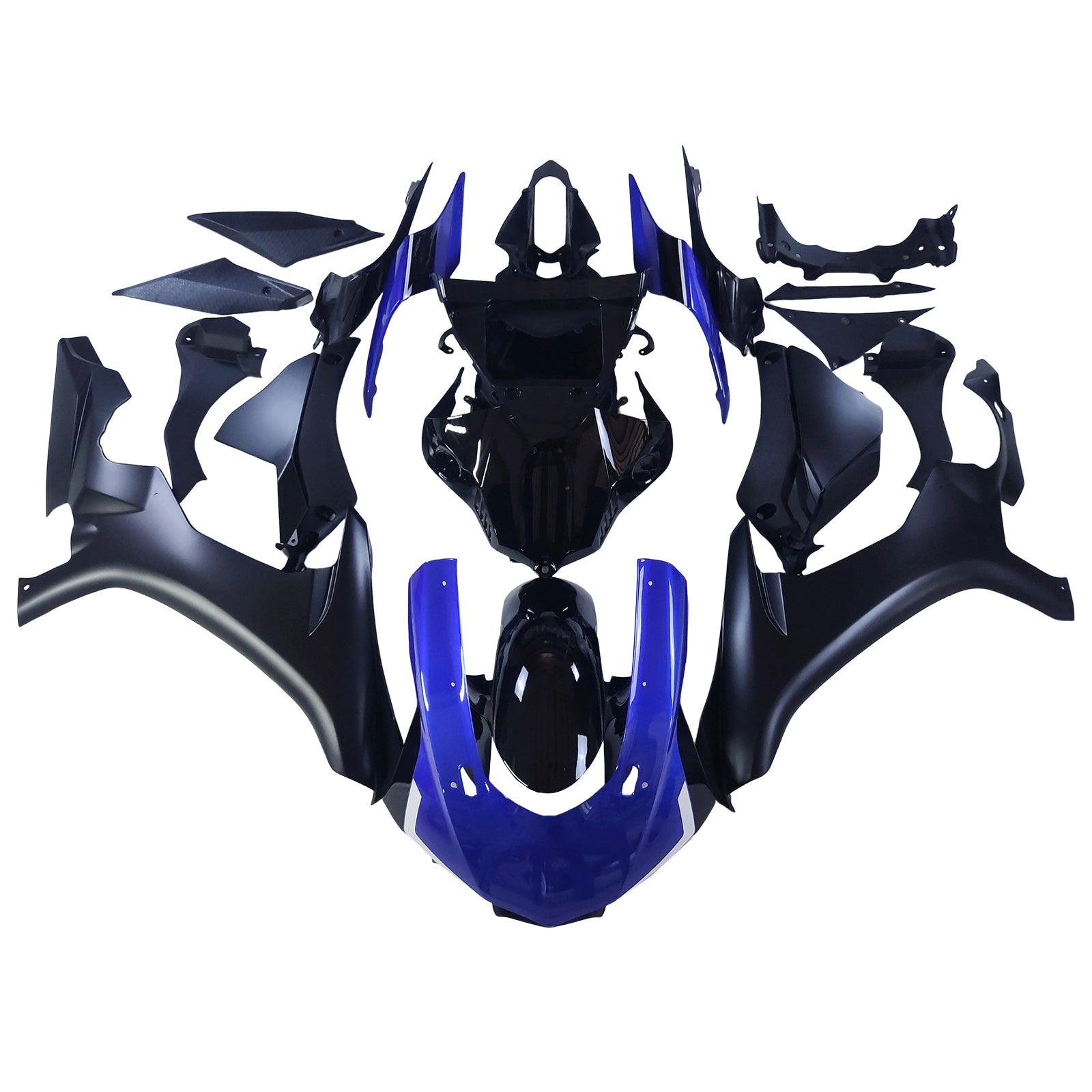 Kit de carénage par injection , carrosserie en plastique ABS Pour Yamaha YZF 1000 R1 2015-2019
