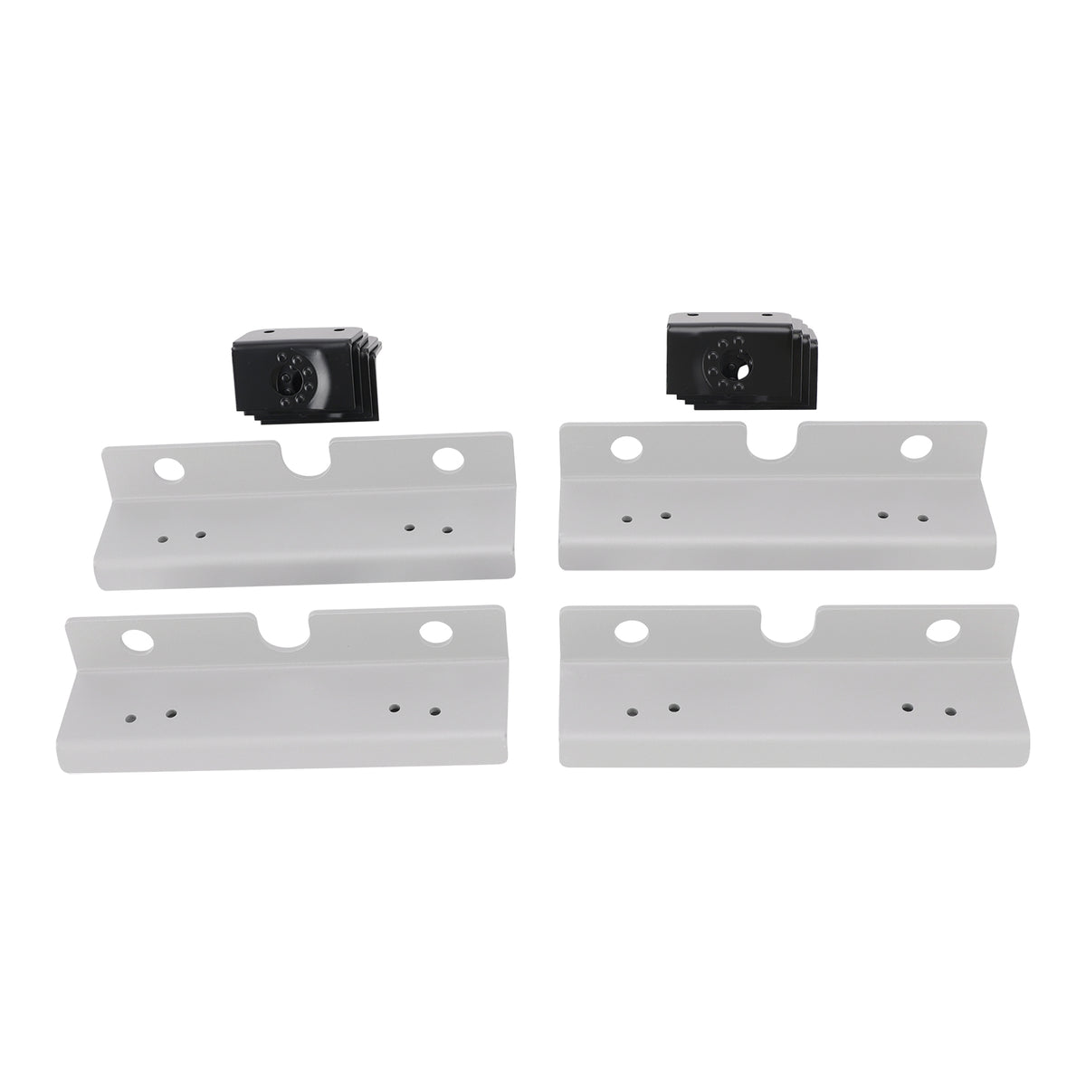 12x Montage du siège Reinforcement Plates/Brackets Pour VW T5 T6 2 + 1 Rear Seats