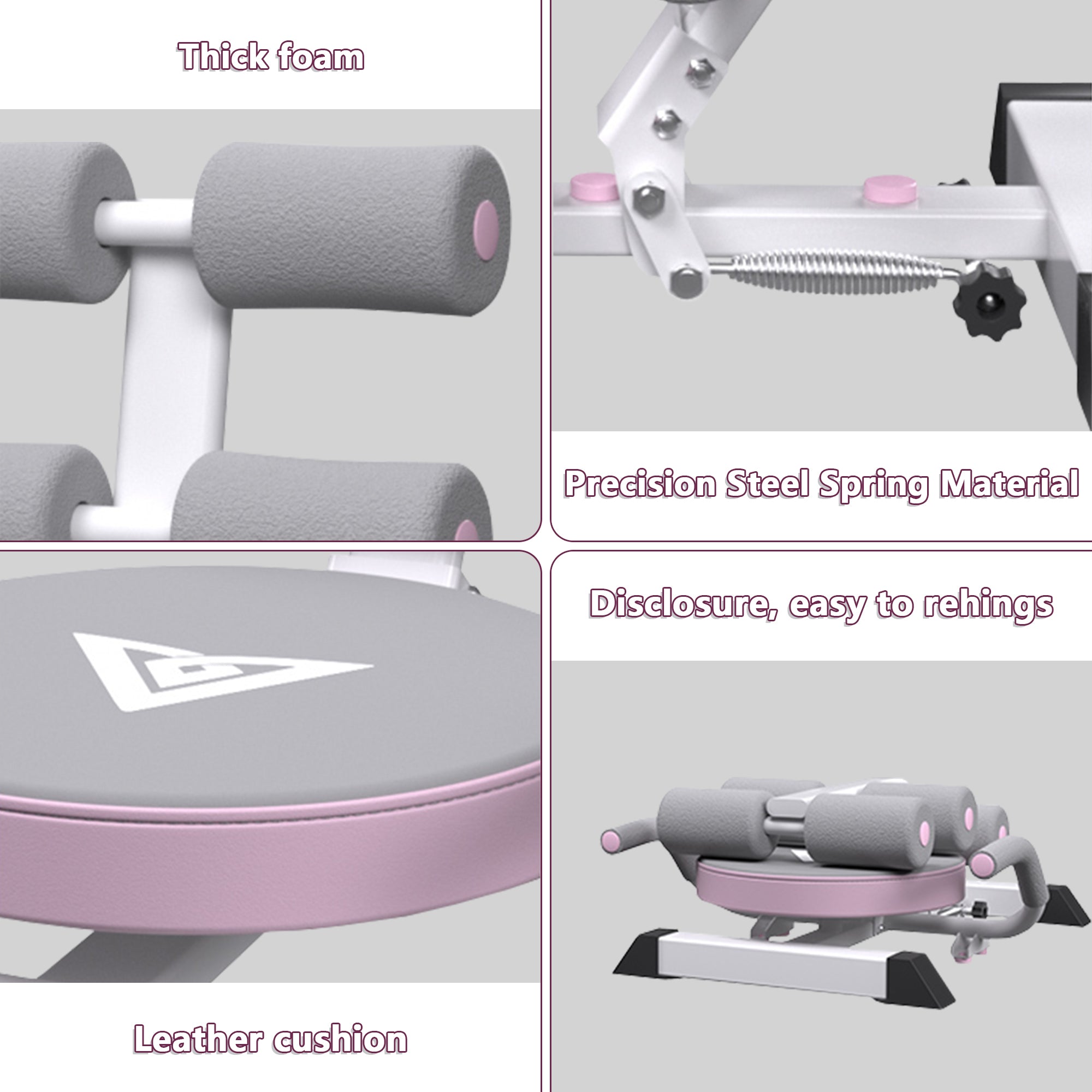 Crunch Fitness sit-up portatile macchina addominale