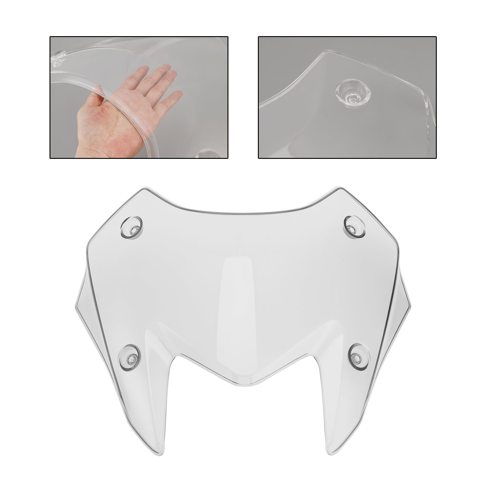 Vetrobransko steklo in podpora za Yamaha T-Max 560 2022-2024